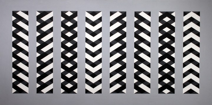 Acrylic, 48" x 23.75", 2016